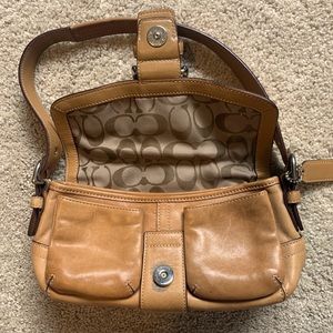 Coach Handbag in Tan